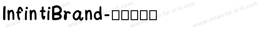 Infin tiBrand字体转换